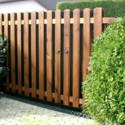 Portillon en Bois Rustique pour un Accueil Chaleureux Viry-Chatillon